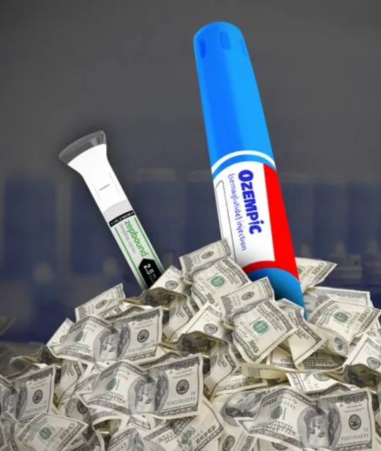 Illustration for “Ignore the New Negative Findings on Weight Loss Drugs”